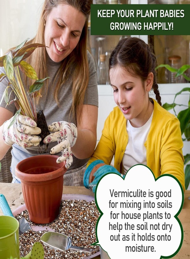 Gerta 10QT Horticultural Vermiculite Bulk, Organic Vermiculite for Plants, Course Grade Vermiculite for Gardening, for houseplants, for Mushrooms, to Maintain Soil Moisture and Plant Growth(2-4mm) - Image 3