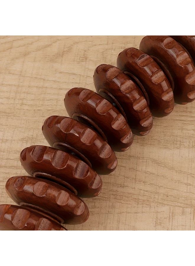 1 قطعة لوحة غوا شا بـ 9 عجلات لتدليك مسارات الطاقة في الجسم بالكامل عن طريق التدحرج والضغط - Image 5