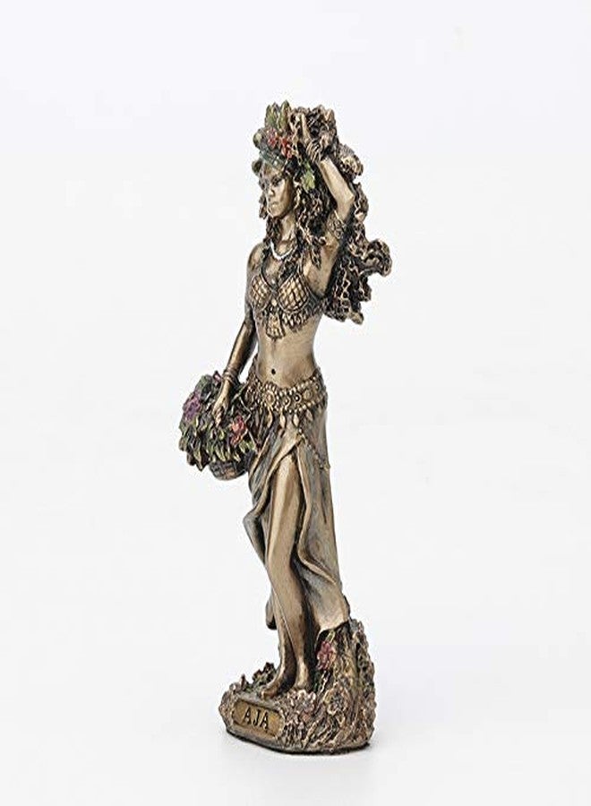 Veronese Design 3 3/4" Aja Santeria Orisha of Forest and Herbs Resin Figurine Hand Painted Bronze Finish - Image 2