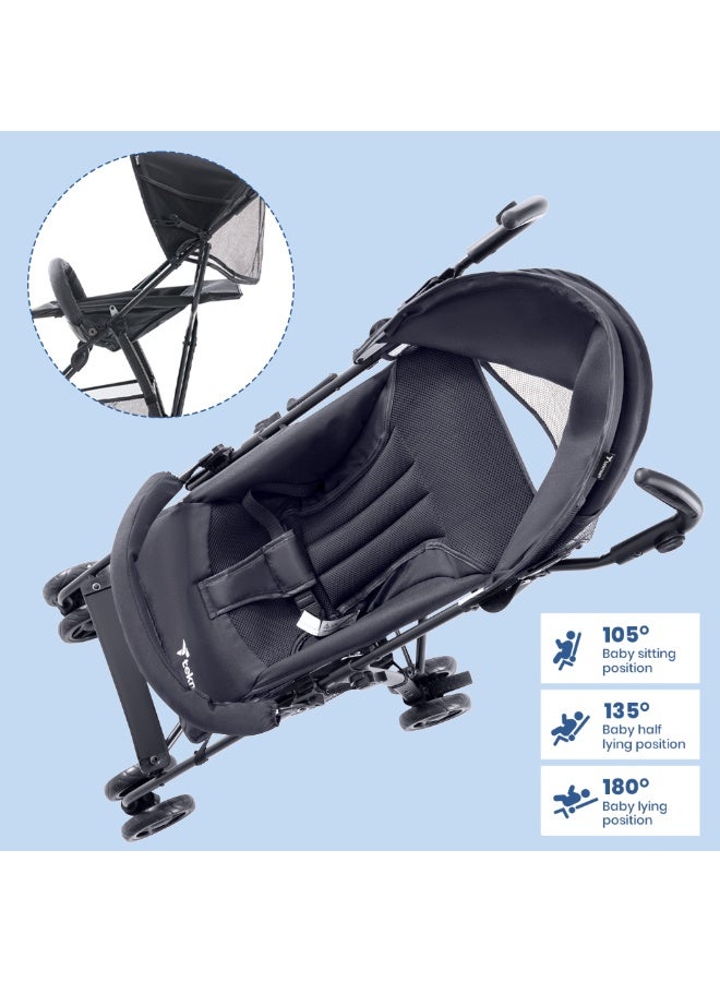 Teknum Eco Lite Stroller - Graphite - Image 5