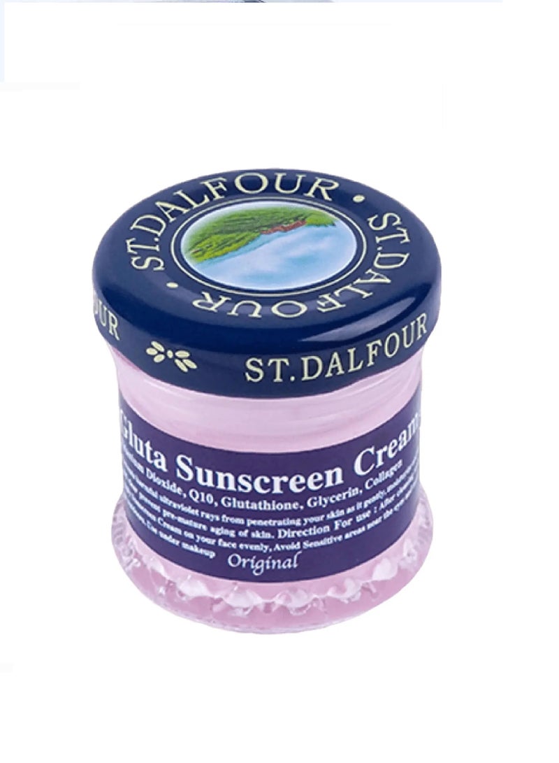 Dalfour ST.DALFOUR GLUTA SUNSCREEN SPF90 PA CREAM 