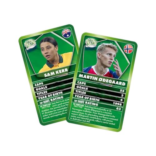 Top Trumps Card Game World Soccer Stars - Family Games for Kids and Adults - Learning Games - Kids Card Games for 2 Players and More - Kid War Games - Card Wars - for 6 Plus Kids - Image 3