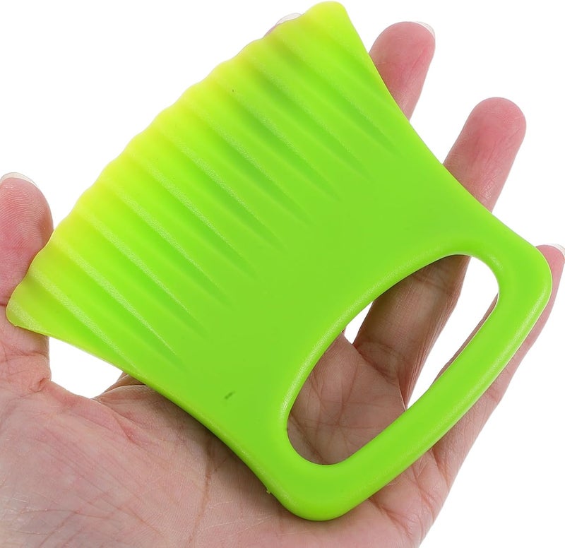 Cabilock 4Pcs Plastic Vegetable Knife Ergonomic Potato Carrot Slicer with Straight and Wavy Blades for Consistent Meal Prep and Home Cooking for Onions Cucumbers and More - Image 4