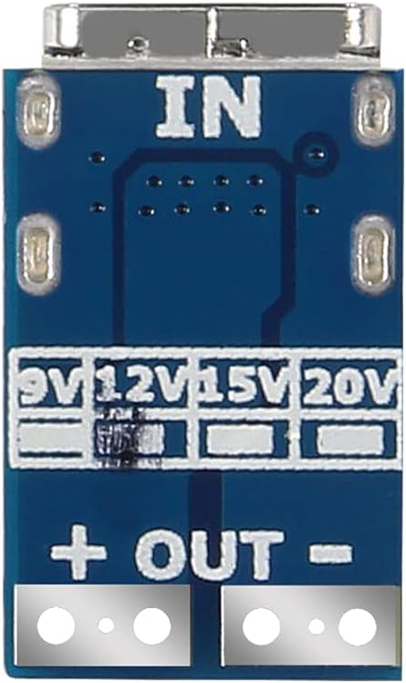 MELIFE 6 Pack MELIFE TypeC USBC PD 12V DC Fixed Voltage Power Trigger Module 5A TypeC Female Input Module - Image 4