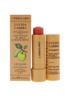 L'Erbolario Lerbolario Lip Gloss Apple And Mandarin Juice For Unisex 0.15 Oz Lip Balm  - Image 1
