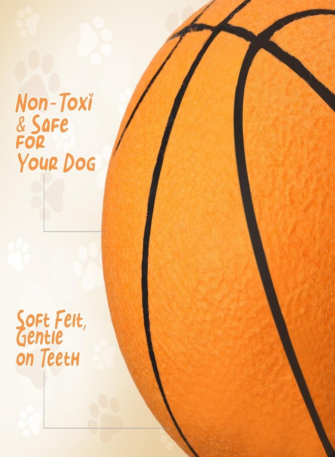 Vinsot 3 Pack 9.5" Large Dog Toy Balls Set Interactive Pet Toys Dog Toy Sports Balls Chew Oversize Felt Training Fetch Ball for Small Medium Large Dogs Outdoor Play - Image 3