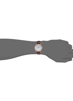 Mathey-Tissot City Metal Analog White Dial Men Watch Brown Strap HB611251PG  - Image 3