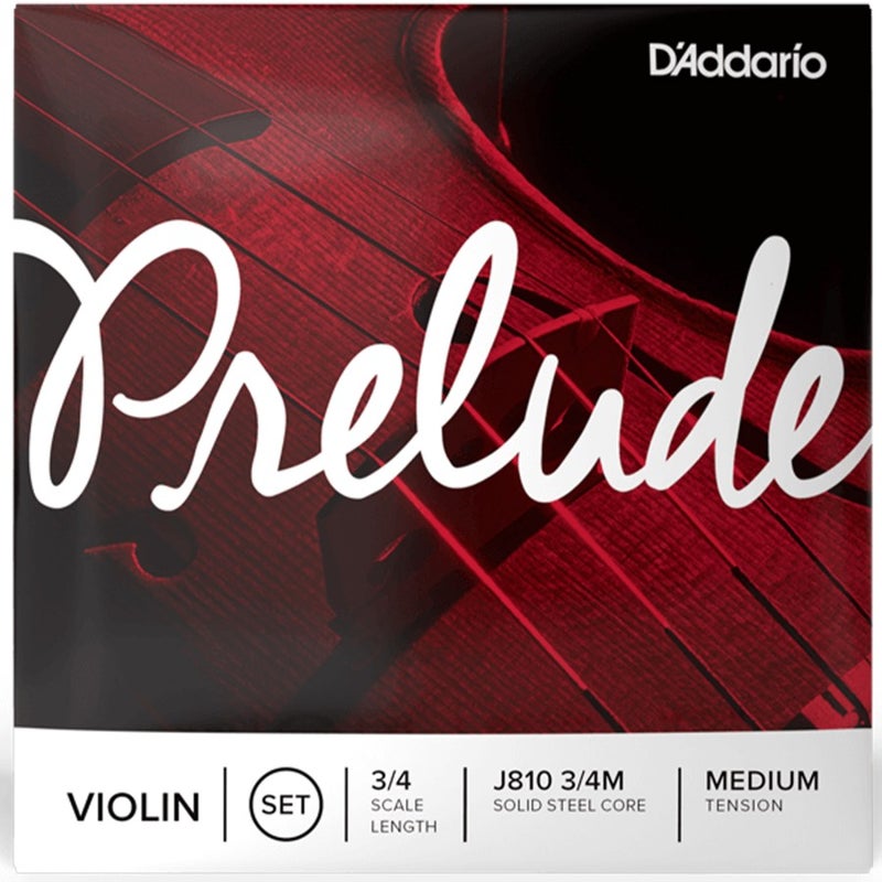 Daddario J810 3/4M Prelude Violin String - 3/4 Scale - Medium Tension - Image 1