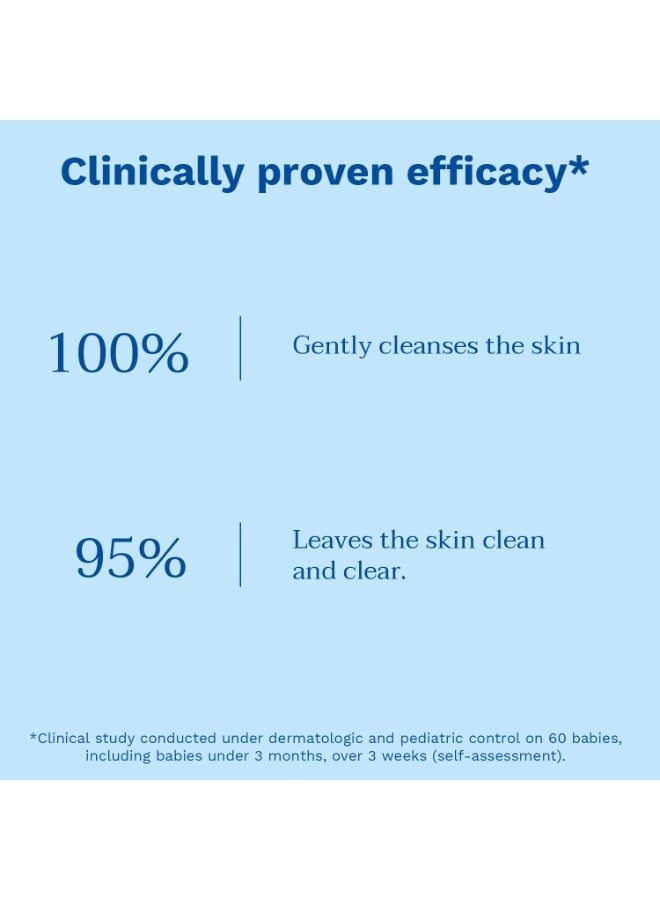 erorex Mustela No Rinse Cleansing Water with Avocado 300ml for Baby Normal Skin 98% Natural Origin - Image 3