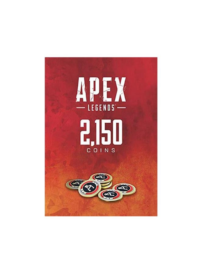 بطاقة هدايا عملات أساطير أبيكس لجهاز الكمبيوتر 2150 - الولايات المتحدة الأمريكية 20 USD