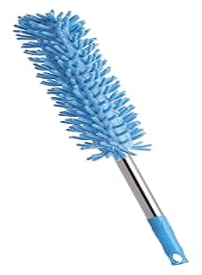 Al Hayah Car cleaning brush with handle - turquoise