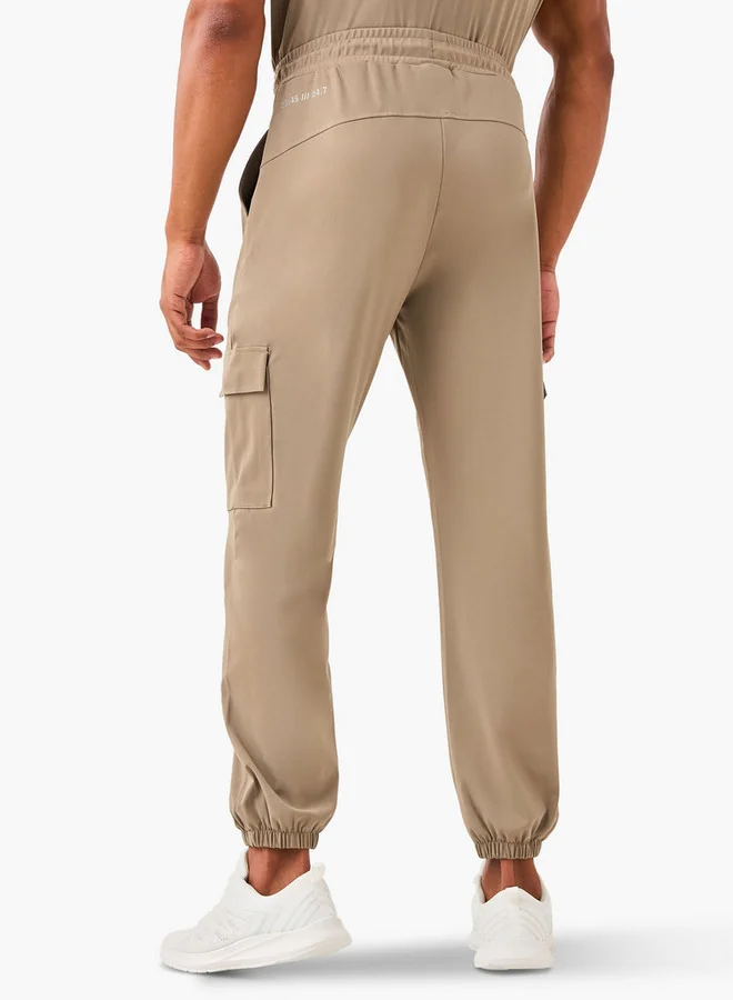 Splash Active  Cargo Joggers with Drawstring Closure for Men | Best Price UAE