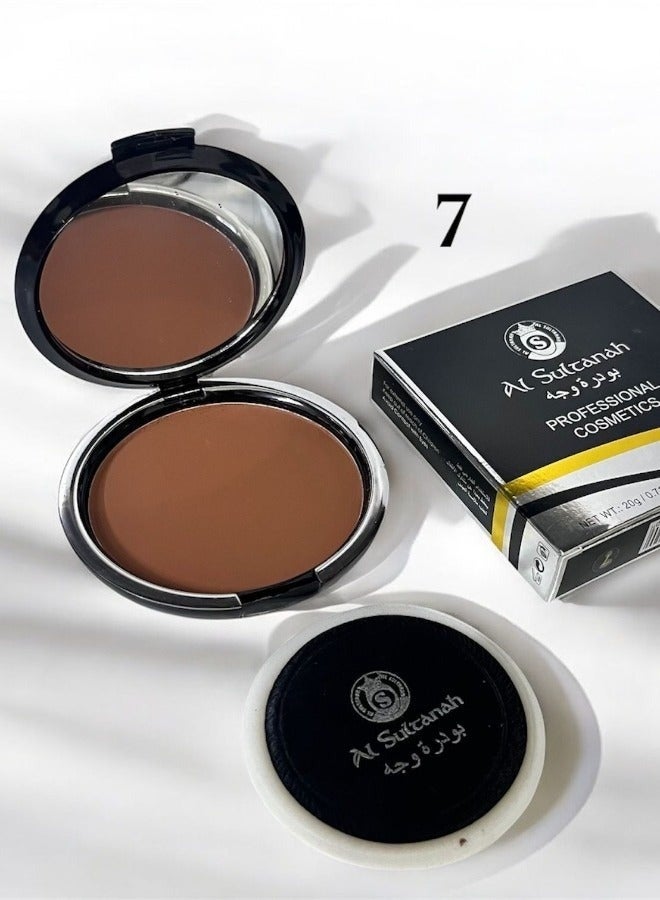 Al sultanah Compact Face Powder No. 07  Sultana - Image 2