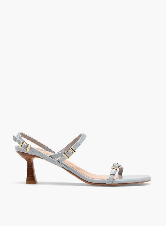 Women Flared Heel Sandals