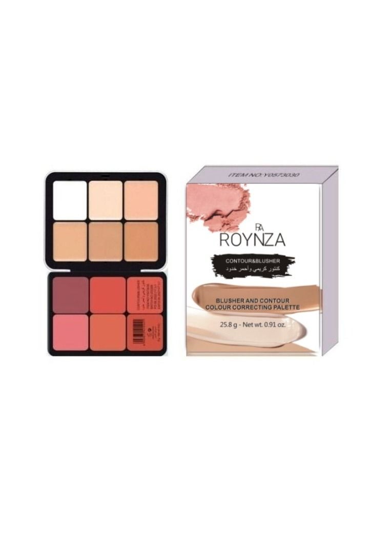 ROYNZA - Contour and blusher 12 colors multicolor - Image 1