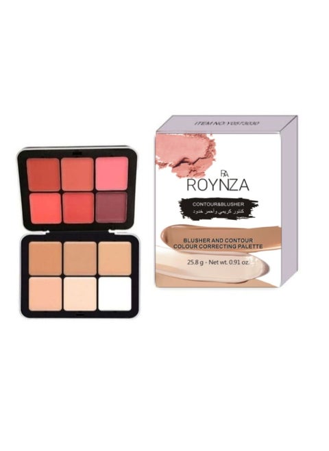 Contour and blusher 12 colors multicolor