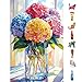 Blueforest 500 Piece Puzzles for Adults Colorful Hydrangeas Puzzle for Adults Hard Challenge Art Jigsaw Puzzles for Gifts Halloween Birthday Party Family 23 15 inchches inch Dust Free - Image 2