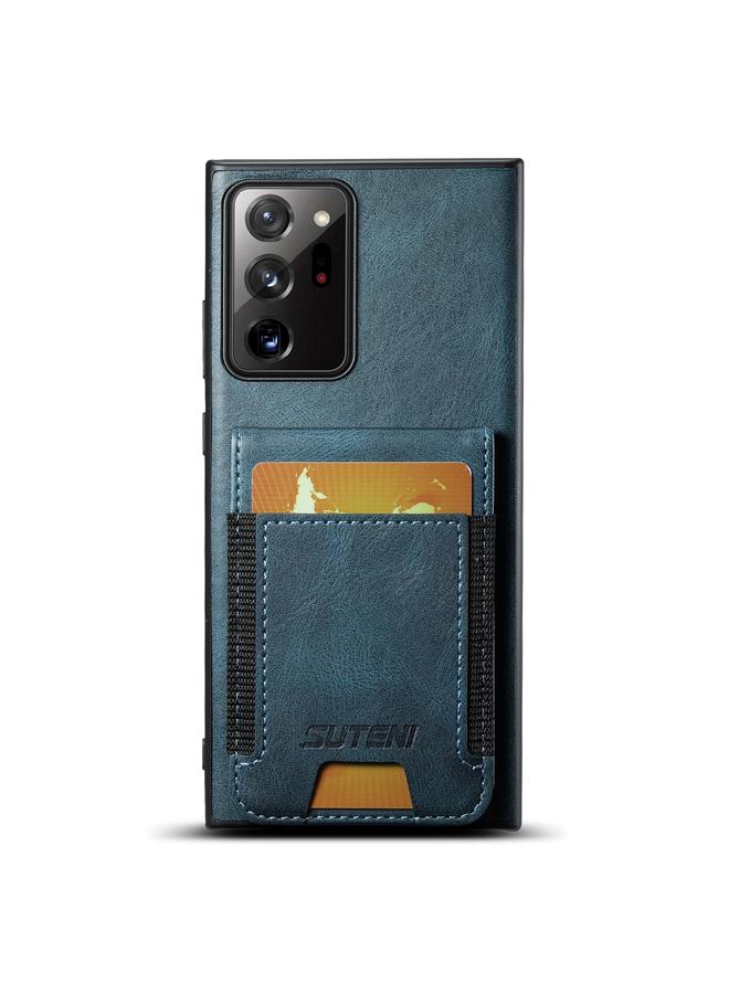 Suteni Case For Samsung Galaxy Note20 Ultra 5G H03 Oil Wax Leather Wallet Stand Back Phone Case - Image 1