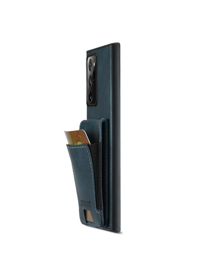 Suteni Case For Samsung Galaxy Note20 Ultra 5G H03 Oil Wax Leather Wallet Stand Back Phone Case - Image 5