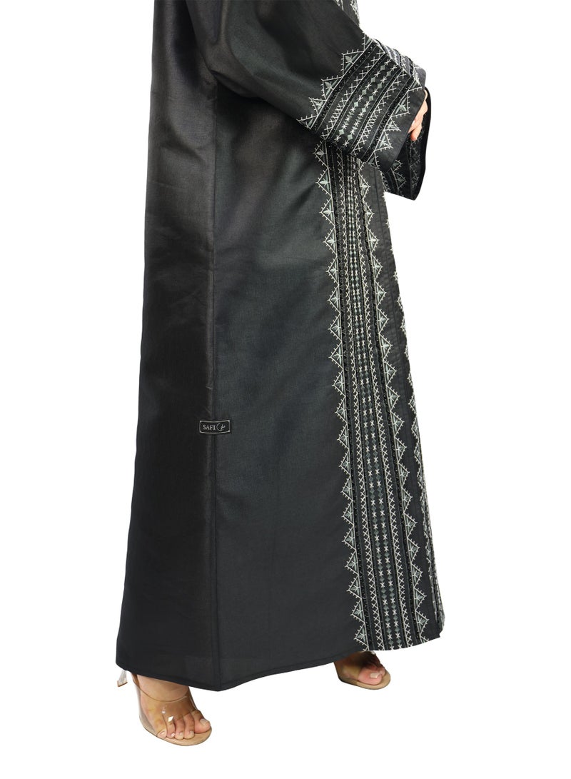 THE MODEST FACTORY Balochi style embroidery and handwork on front and sleeves - Image 3