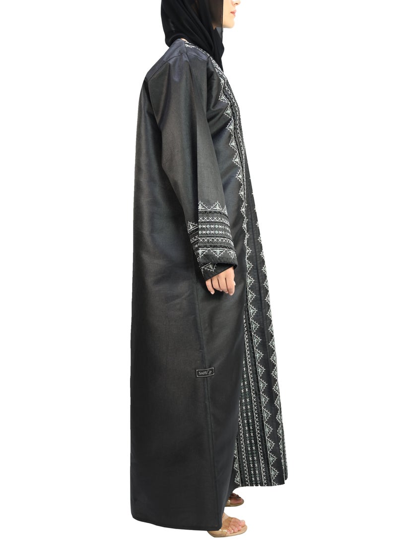 THE MODEST FACTORY Balochi style embroidery and handwork on front and sleeves - Image 4