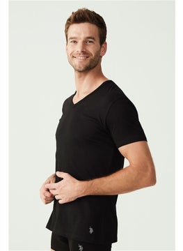 U.S. Polo Assn. BASE. Polo Assn. Men's Black 2-Piece T-shirt 80199  - Image 3
