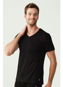 U.S. Polo Assn. BASE. Polo Assn. Men's Black 2-Piece T-shirt 80199  - Image 2