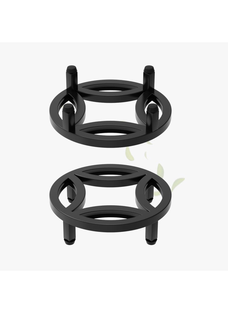 Zhongma Zhongma Set of 3 Metal Plant Stand for Heavy Potted Plant for Home Indoor and Outdoor 220 LBS Capacity  Heavy Duty Construction Sturdy Plant Riser without Installation Required 