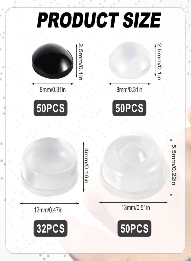 Gosknor 4 Sheets Braille Stickers for Visually Impaired, Silicone Bump Dot Stickers Sticky Raised Tactile Dots for Blind Low Vision Aid Products Visually Impaired Elderly (Clear & Black) - Image 2