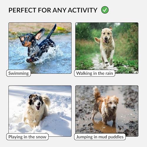 CollarDirect Waterproof Dog Collar - Silicone, Plastic Collar, Odor-Resistant, Easy to Clean, for Large, Medium, Small Dogs - Adjustable Collar with Breakaway Buckle (Neck Fit 12"-16", Mint Green) - Image 4