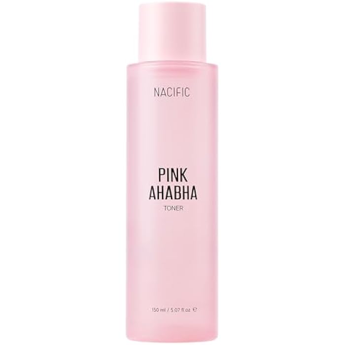 NACIFIC Pink AHA BHA Toner Watermelon extract, Glow, Moisturizing, Hyaluronic Acid 150ml, 5.07fl.oz - Image 1