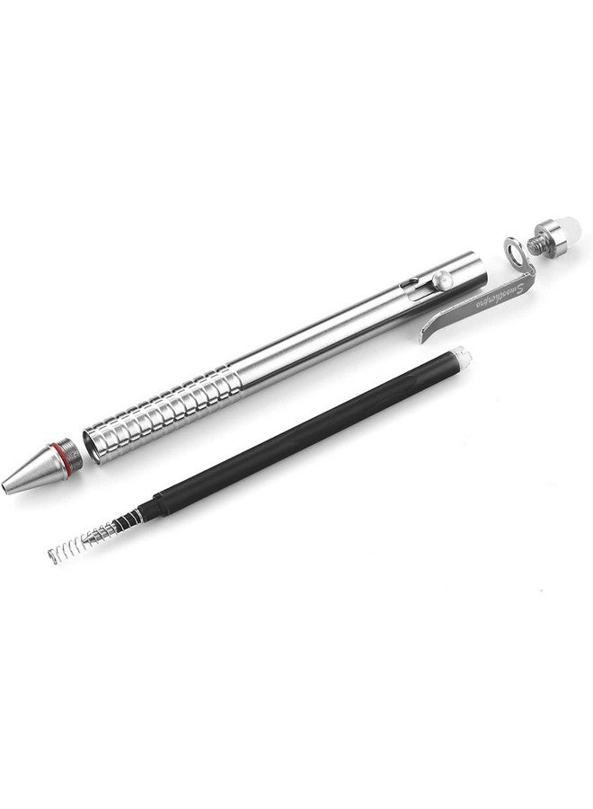 قلم قابل للمسح من الفولاذ المقاوم للصدأ متوافق مع عبوة إعادة تعبئة Pilot Frixion للكتابة اليومية من مجموعة Business Signature Collection (Ssf010) - Image 4