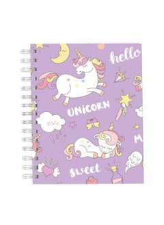 Unicorn Printed Spiral Hardcover