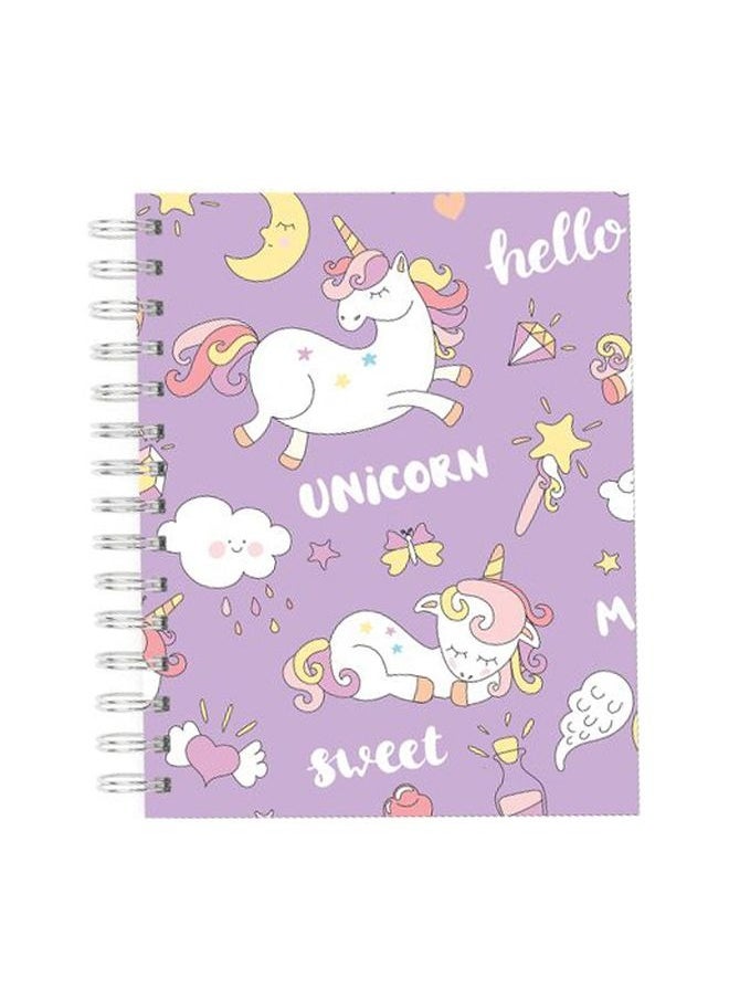 LIT - Unicorn Printed Spiral Hardcover - Image 1