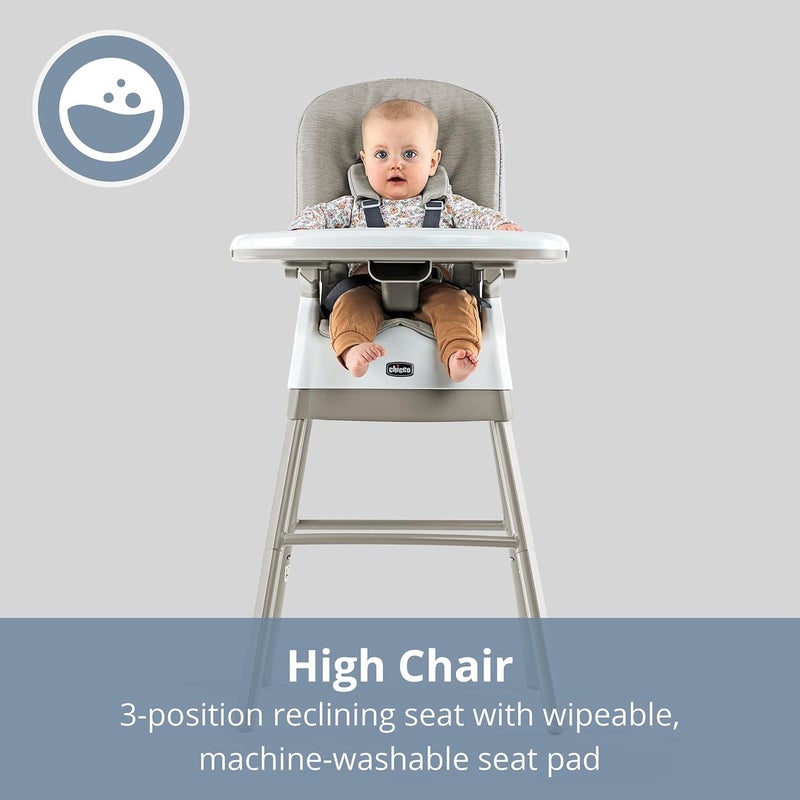 Chicco Stack Hi-Lo 6-in-1 Convertible High Chair - Image 3
