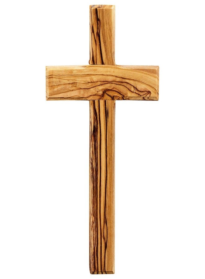 MaMeMi wooden cross olive wood for the wall in gift box. Original from the Holy Land. approx 6.3 x 3.55 inches - Image 2