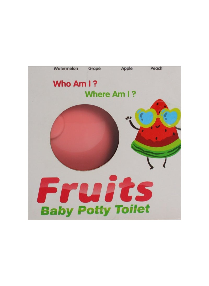 نونية أطفال محمولة بتصميم فاكهة - وردي - Image 3