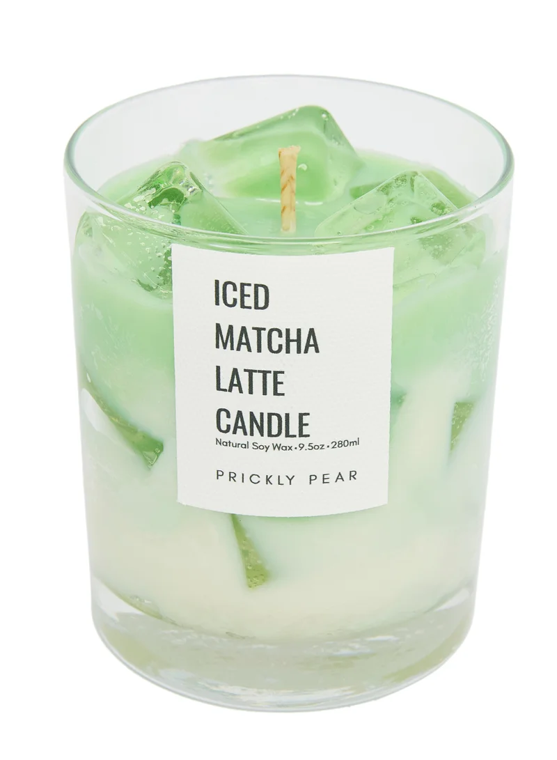 Prickly Pear Iced Matcha Latte Candle