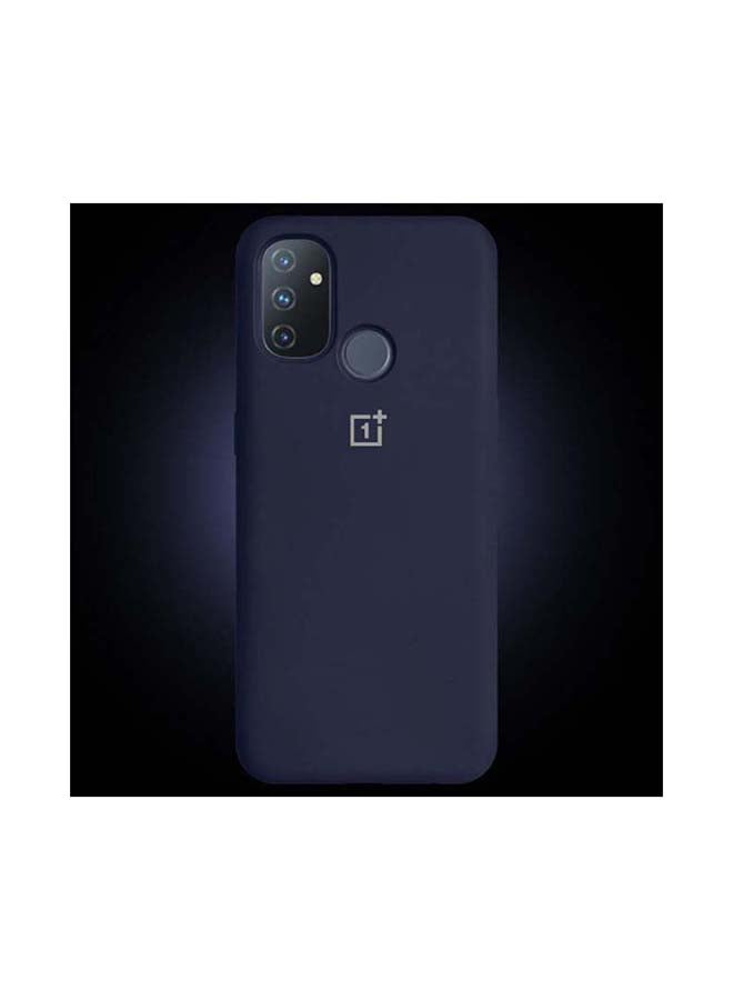 NIBEMINENT Silicone Case Cover for OnePlus Nord N100 Dark Blue - Image 4