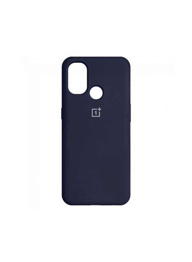 NIBEMINENT Silicone Case Cover for OnePlus Nord N100 Dark Blue - Image 2