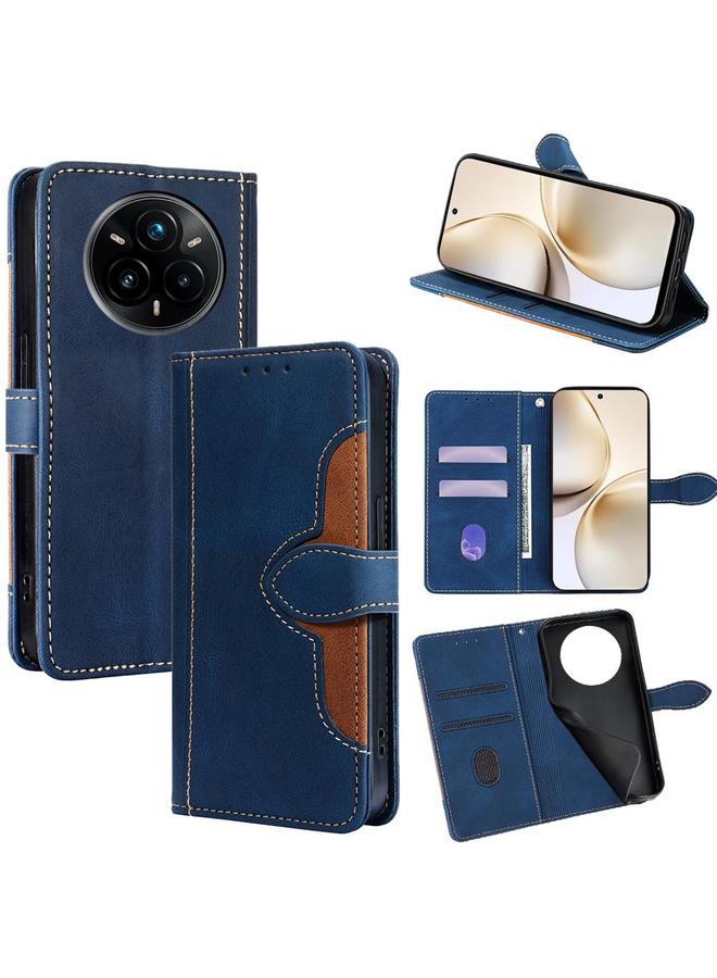 S-TOP Case For Realme 14 Pro+ 5G Skin Feel Magnetic Buckle Leather Phone Case - Image 1