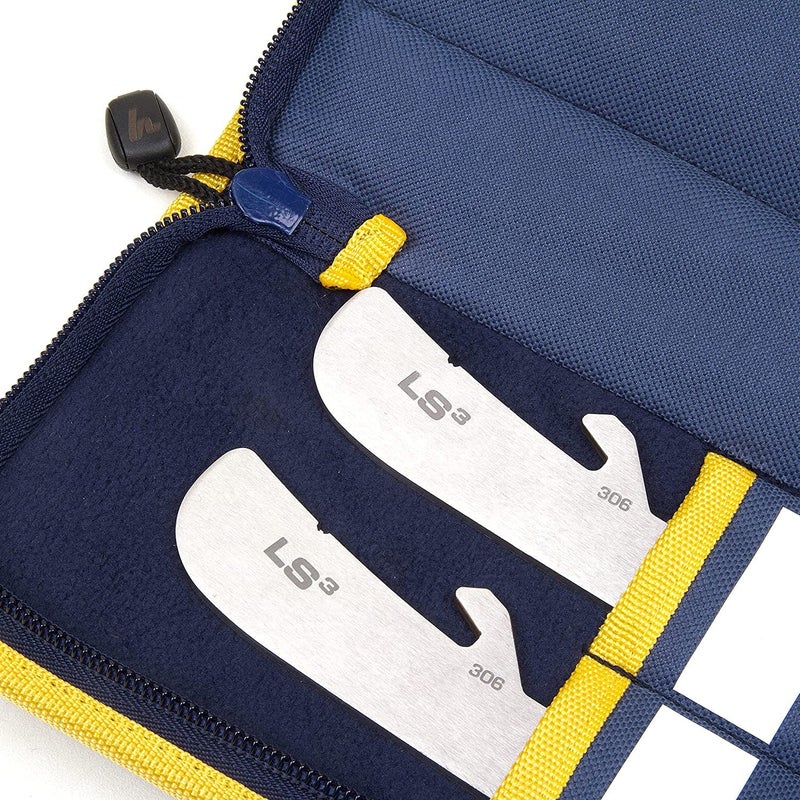 Howies Skate Blade Case - Holds up to two sets of steel - Durable shell and soft interior to keep blades sharp and safe (1 Pack) - Image 3