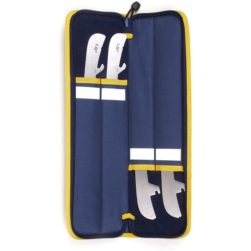 Howies Skate Blade Case - Holds up to two sets of steel - Durable shell and soft interior to keep blades sharp and safe (1 Pack) - Image 2