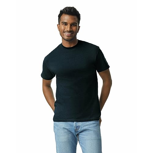Gildan Adult Ultra Cotton T-Shirt, Style G2000, Multipack, Black (2-Pack), 2X-Large - Image 2