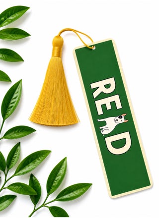 Read Bookmark with Tassel