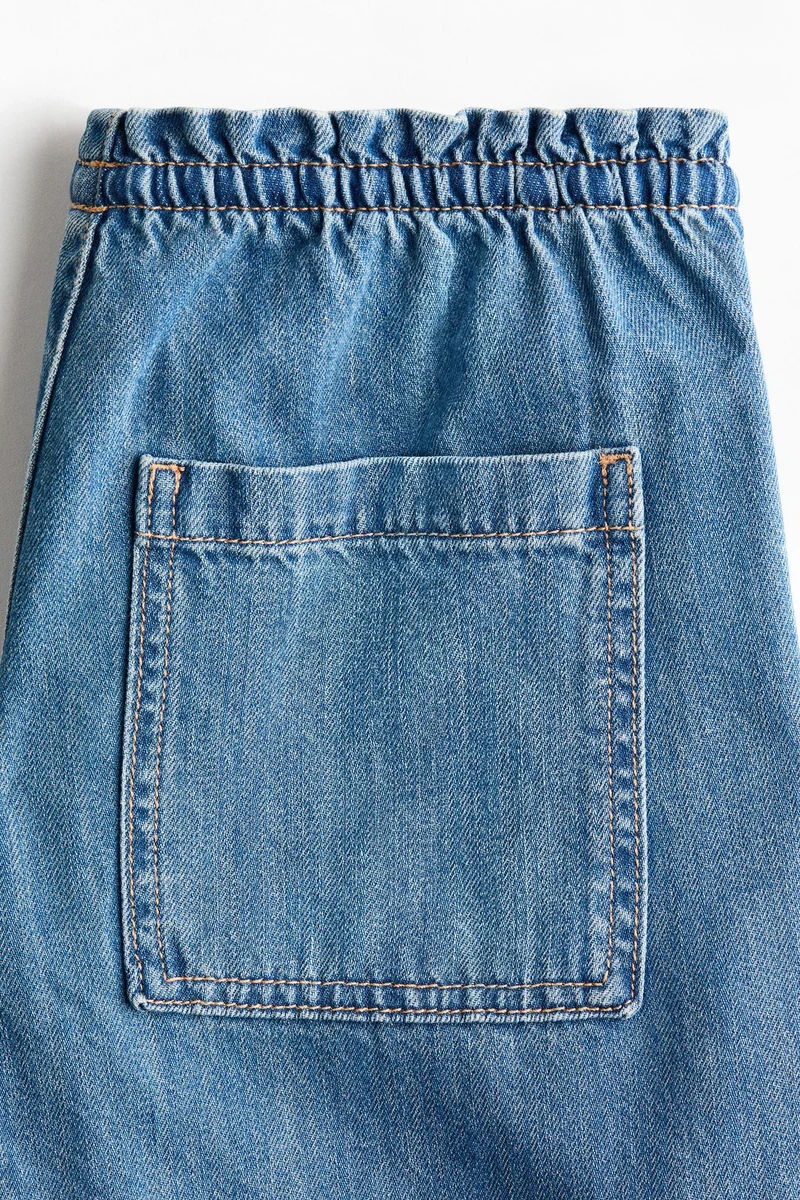 H&M  Denim pull-on trousers for Women | Best Price UAE