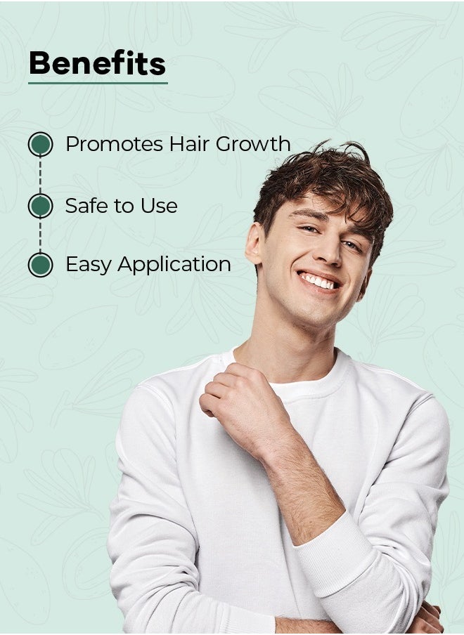 mars by GHC - Minoxidil Hair Growth Topical Solution USP 5% W/V for Men Hair Growth - 60ml - Hair Regrowth for Men - Image 1