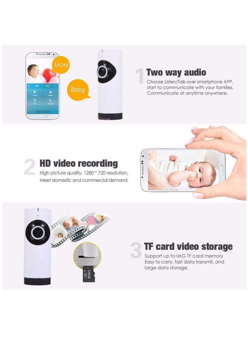 Generic - Wireless Camera Home Security Surveillance Nanny Cam Video Recorder Night Vision with Two Way Talk - Image 1