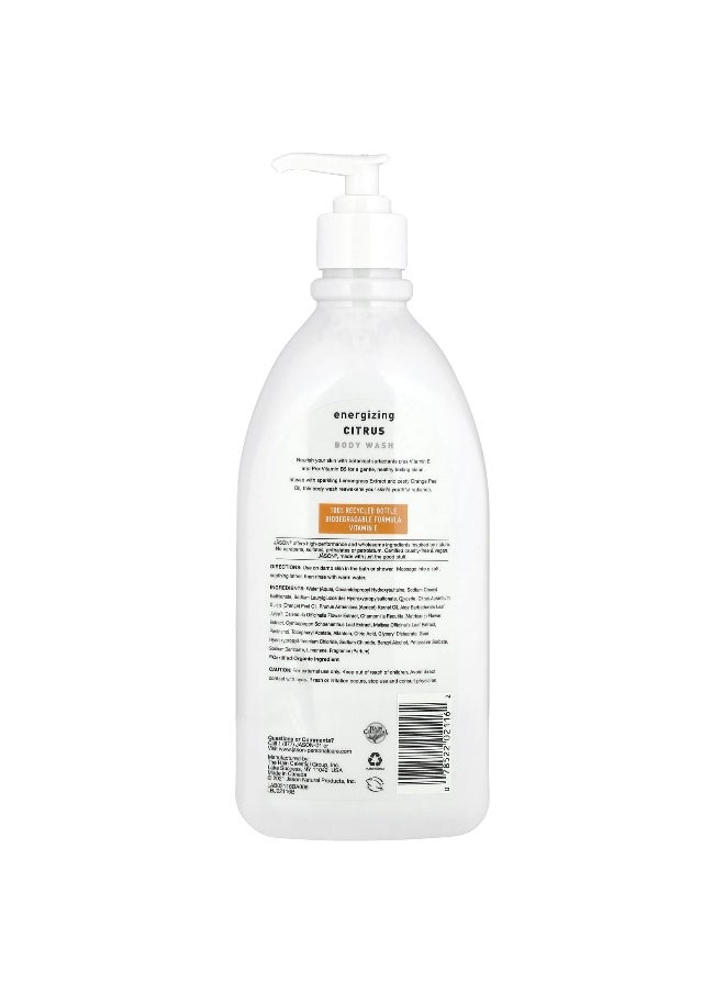 Jason Natural Jason Natural, Body Wash, Energizing Citrus, 30 fl oz (887 ml)  - Image 2