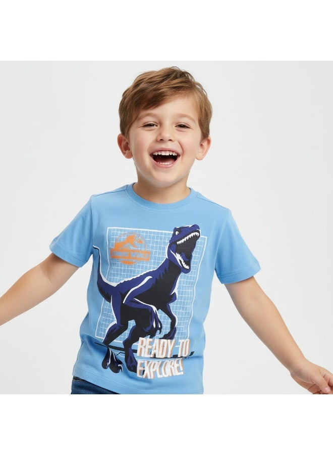 general T-SHIRT BOYS JURASIC WORLD SS 2-8 YRS AI - Image 2